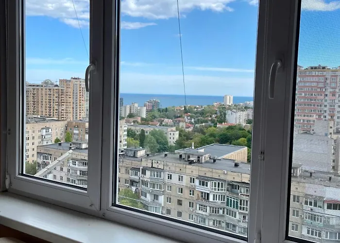 в одессе! аркадия! вид моря! Apartman *